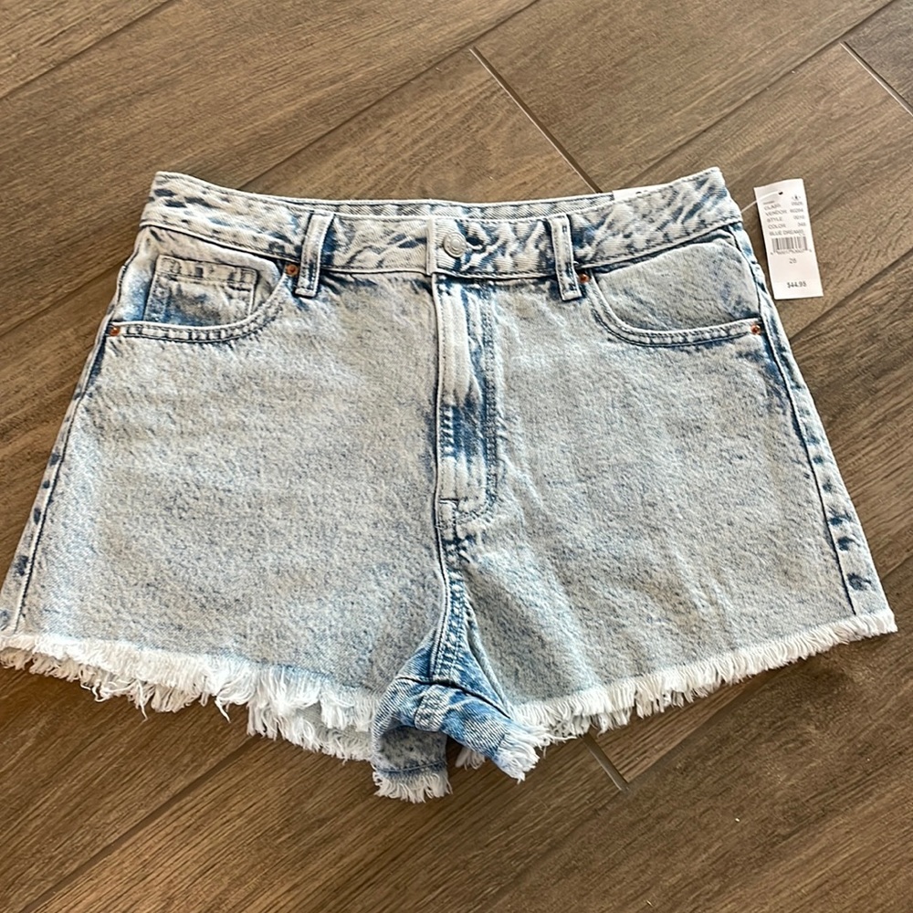 Pacsun High rise festival denim shorts
